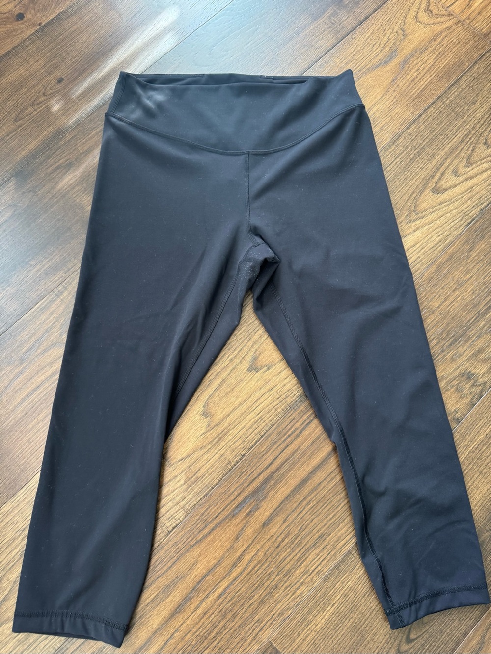 lululemon athletica Black Leggings with Wide Waistband